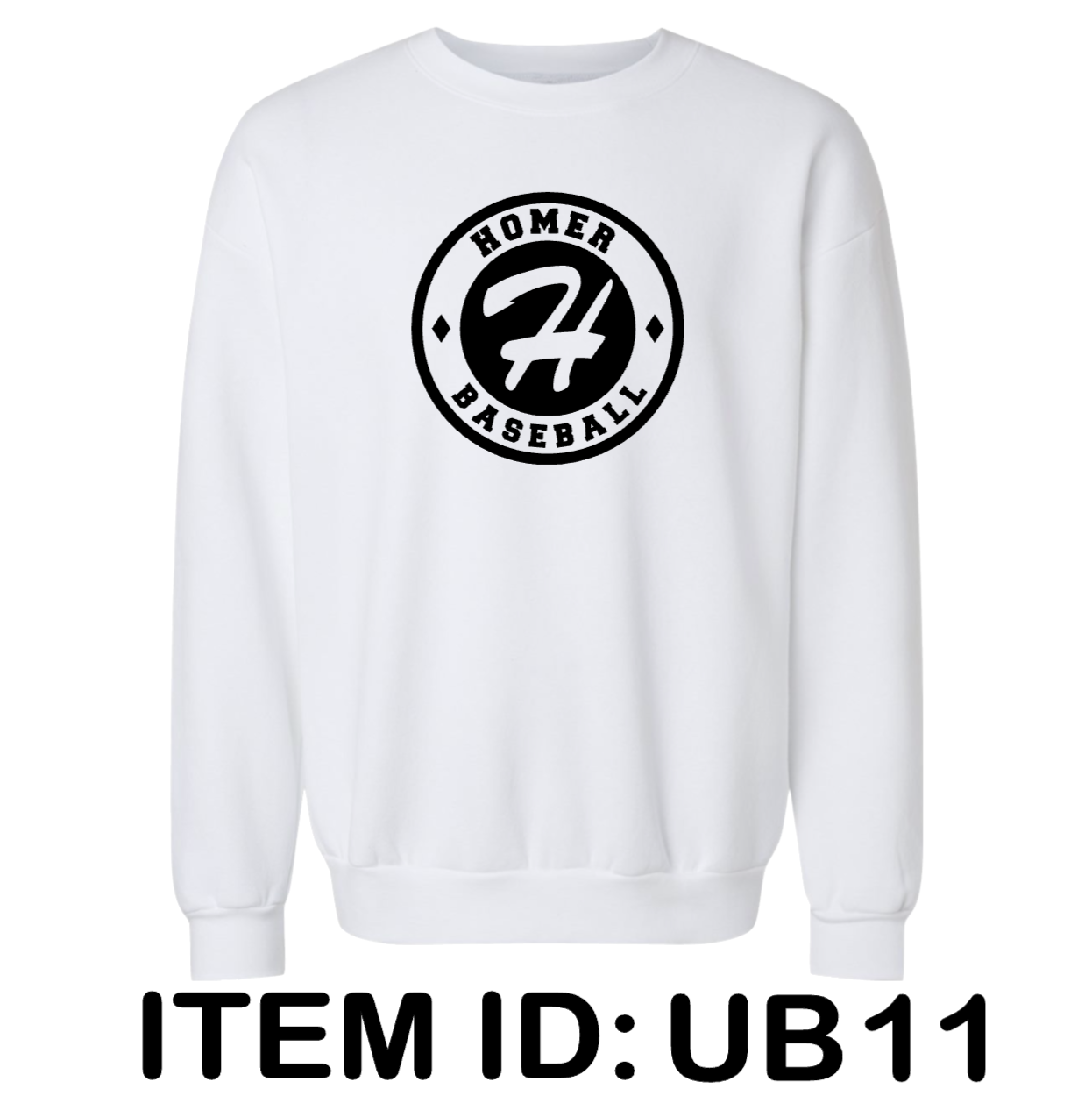 $40 American Apparel - Unisex ReFlex Fleece Crewneck Sweatshirt - RF496 Color Shown:  White 
  Spec Sheet  📏