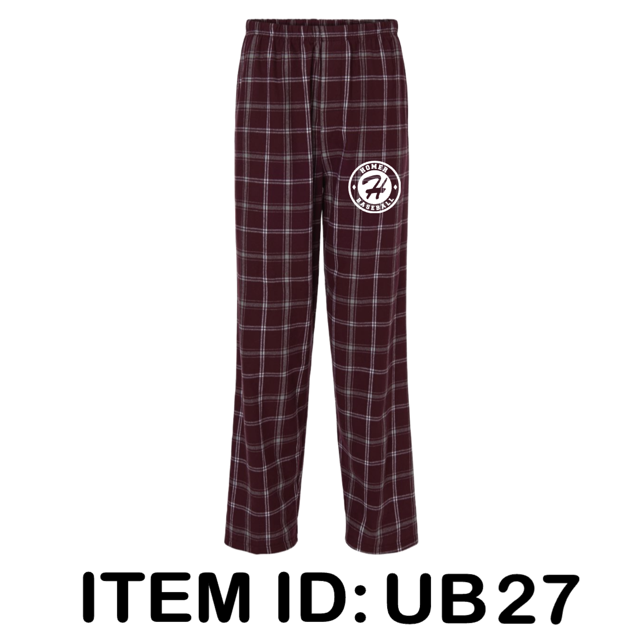 $40 Boxercraft - Men's Harley Flannel Pants - BM6624 Color Shown: Varsity Maroon 
  Spec Sheet  📏