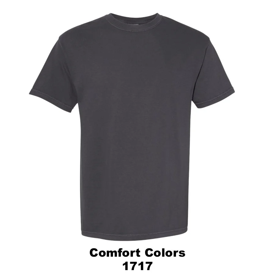 $23 Unisex Garment-Dyed Heavyweight T-Shirt🌟 Color Shown:  Graphite 
  Spec Sheet  📏