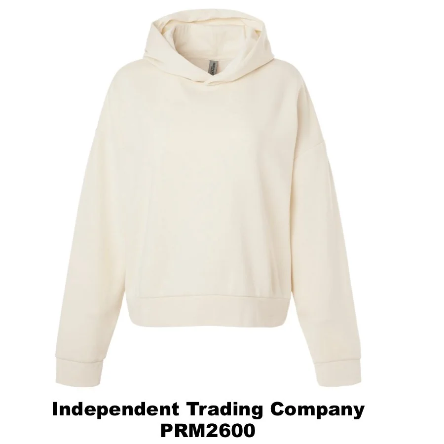 $40 California Wave Wash Sunday Hooded Sweatshirt🌟 Color Shown:  Bone 
  Spec Sheet  📏