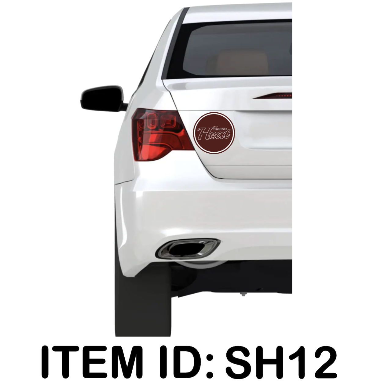 $15 Vehicle Bumper Magnet.  5"