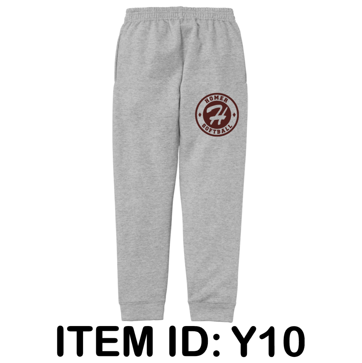 $40 Port & Co™ - Core Fleece Jogger - PC78YJ Color Shown:  Athletic Heather 
  Spec Sheet  📏