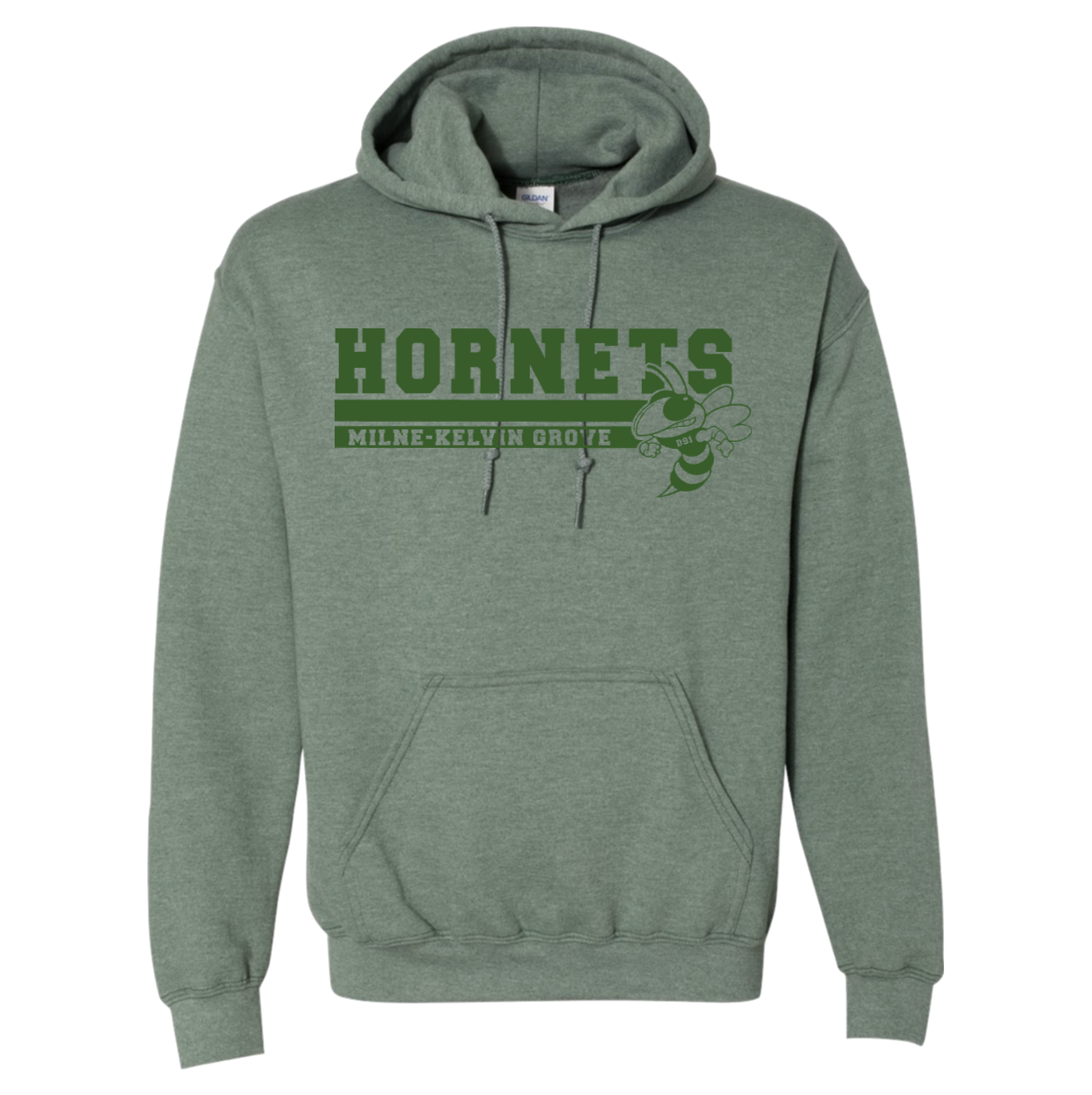    ITEM ID: U10   
   $40   
 
   
    Gildan - Unisex Heavy Blend™ Hooded Sweatshirt - 18500 
  Available Color: Heather Dark Green 
      Spec Sheet  📏
   
 