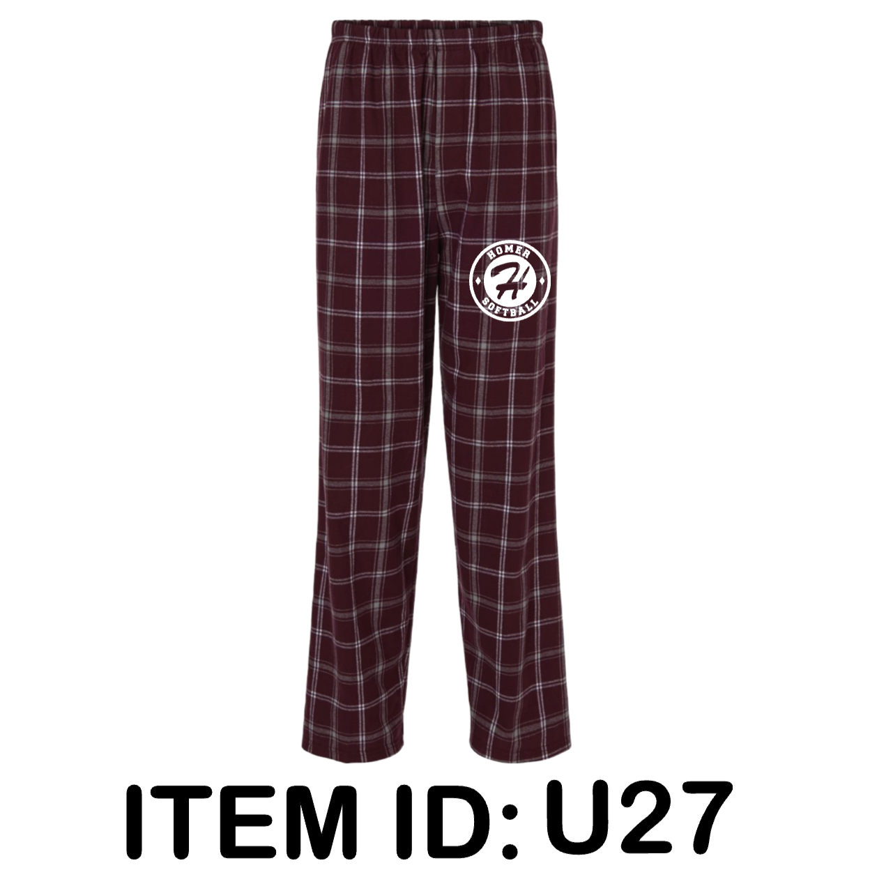 $40 Boxercraft - Men's Harley Flannel Pants - BM6624 Color Shown: Varsity Maroon 
  Spec Sheet  📏
