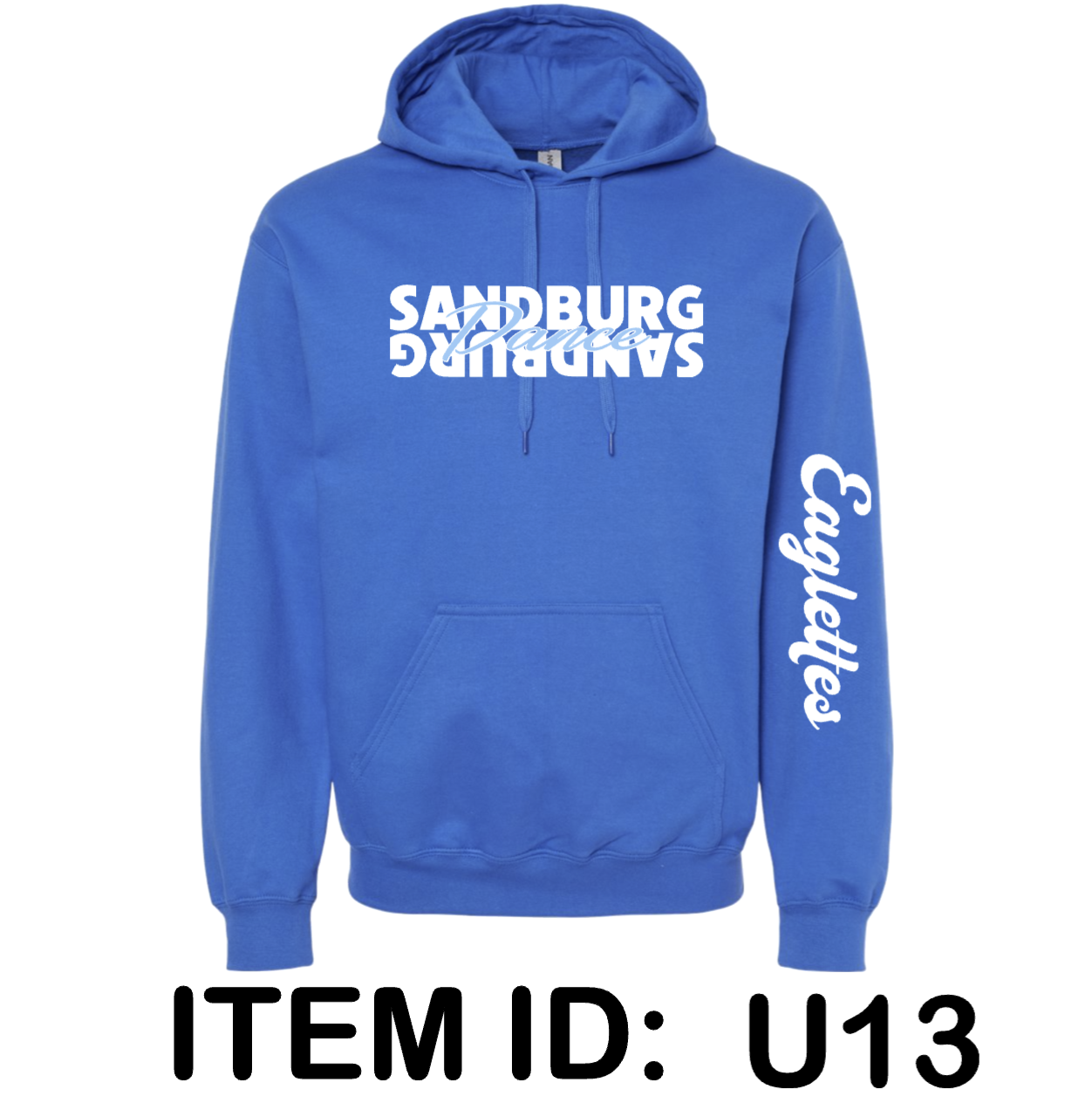 $48 Gildan - Unisex Softstyle® Midweight Hooded Sweatshirt - SF500 Color Shown: Royal Blue 
  Spec Sheet  📏
