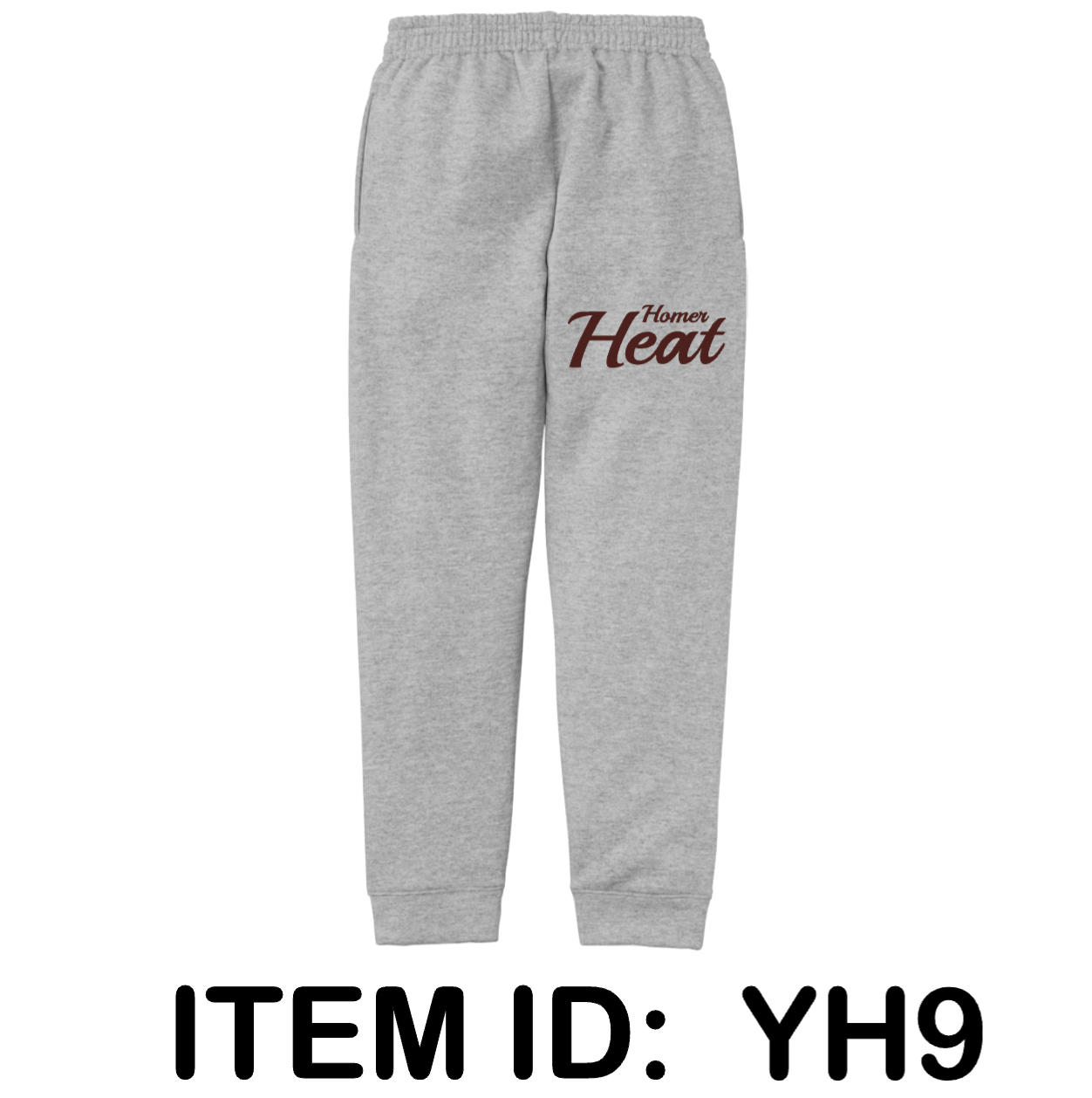 $40 Port & Co™ - Core Fleece Jogger - PC78YJ Color Shown:  Athletic Heather 
  Spec Sheet  📏