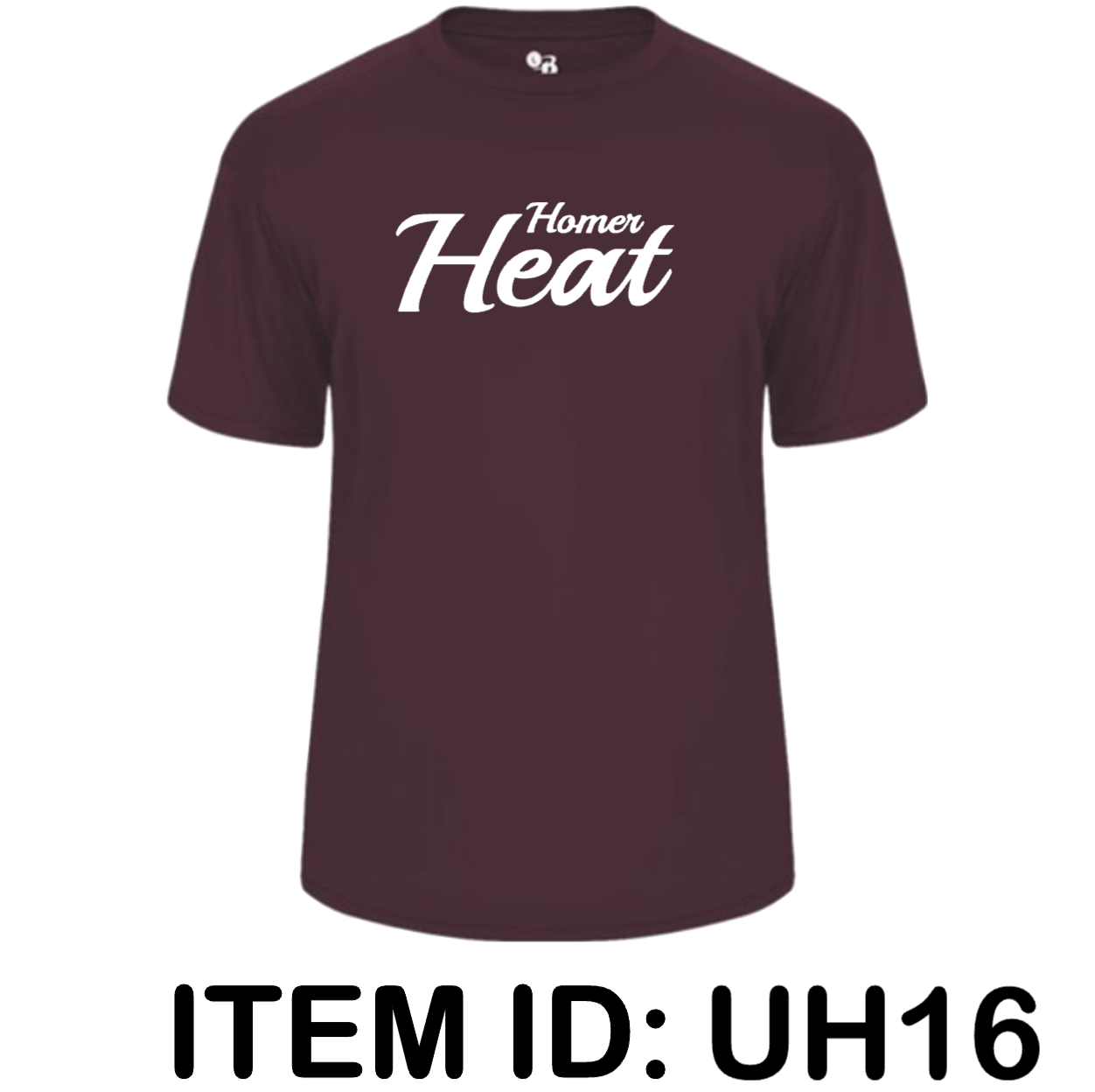 $28 Badger - Men's B-Core Performance Sport Shoulders T-Shirt - 4120 Color Shown: Maroon 
  Spec Sheet  📏
