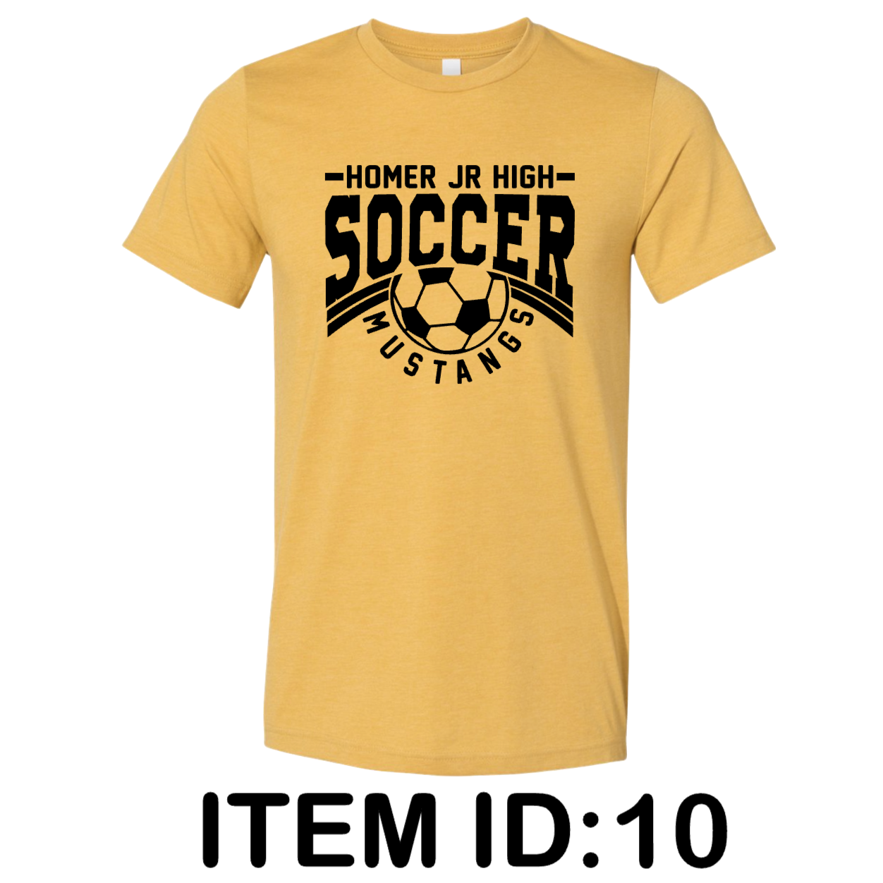 $23  Bella + Canvas - CVC Jersey Tee - 3001CVC Color Shown:  Heather Yellow Gold 
  Spec Sheet  📏