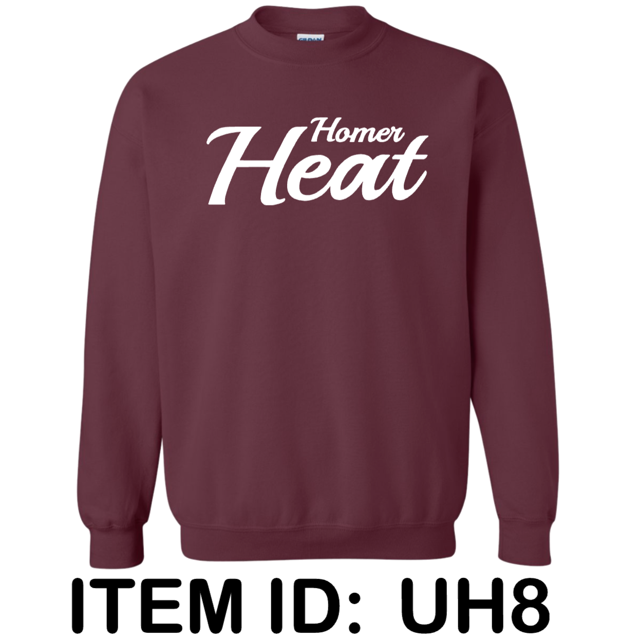 $37 Gildan - Unisex Heavy Blend™ Crewneck Sweatshirt - 18000 Color Shown:  Maroon 
  Spec Sheet  📏