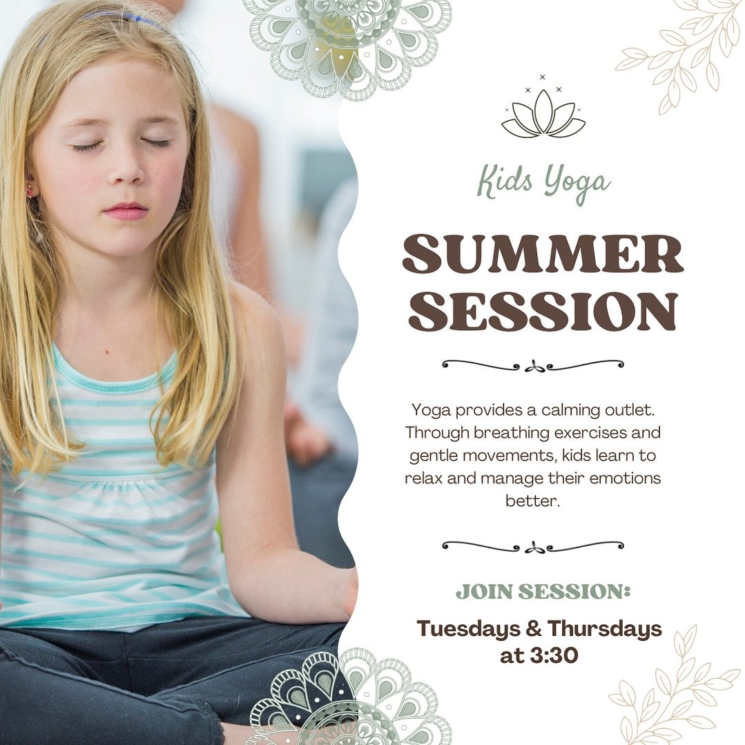 Did you know that yoga can be a game-changer for your little ones? 🧘&zwj;♀️🧘&zwj;♂️ Here&rsquo;s why:

✨ Boosts Flexibility &amp; Strength: Fun poses like Downward Dog &amp; Tree Pose keep kids active and strong!

✨ Reduces Stress &amp; Anxiety: Ca