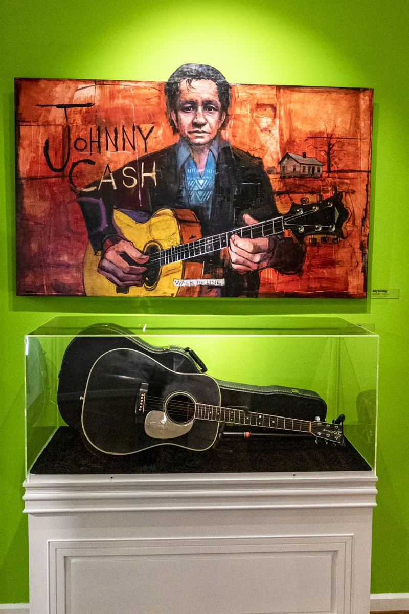 Johnny Cash guitar.