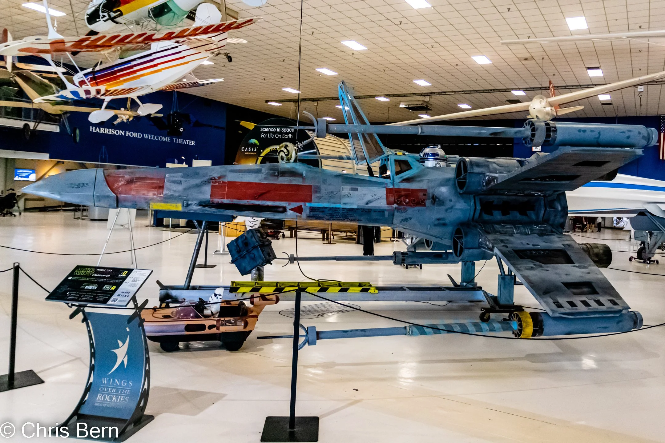 Star Wars Incom T-65 X-Wing Starfighter.  Built by Lucasfilm to promote the re-release of the first three movies.