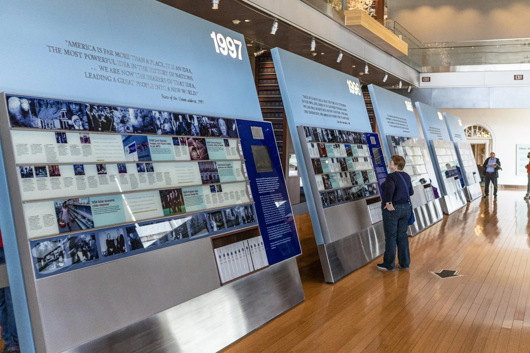 The timeline panels.