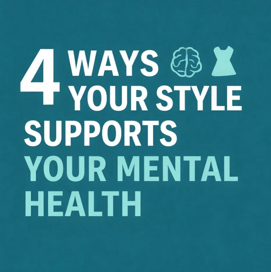 We tend to think of style as something superficial.

But what you wear actually impacts how you feel - and how you move through your day.

When your clothes fit, flatter, and feel like you, everything shifts a little -

More confidence
Less decision 