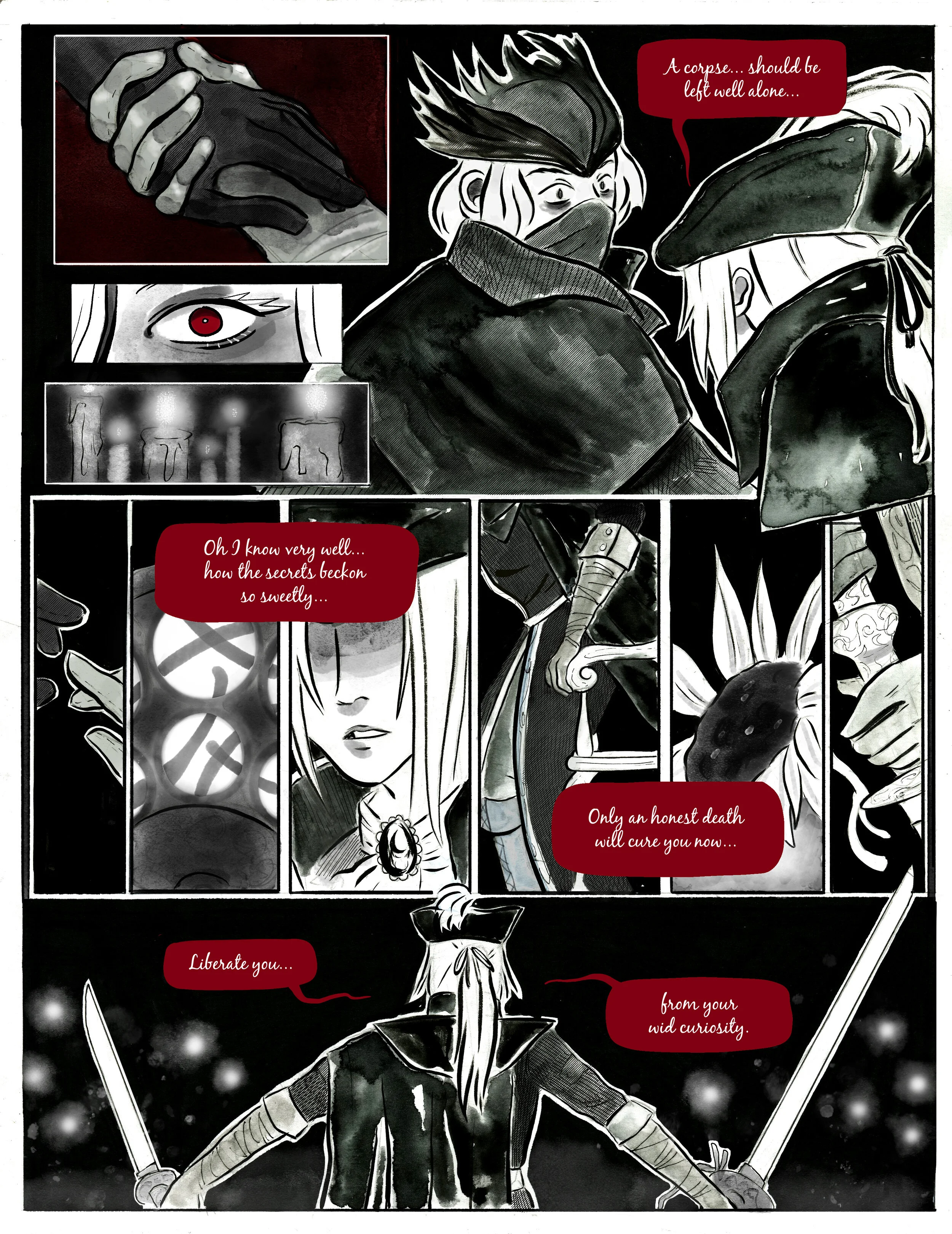 Lady Maria: A Bloodborne Fancomic