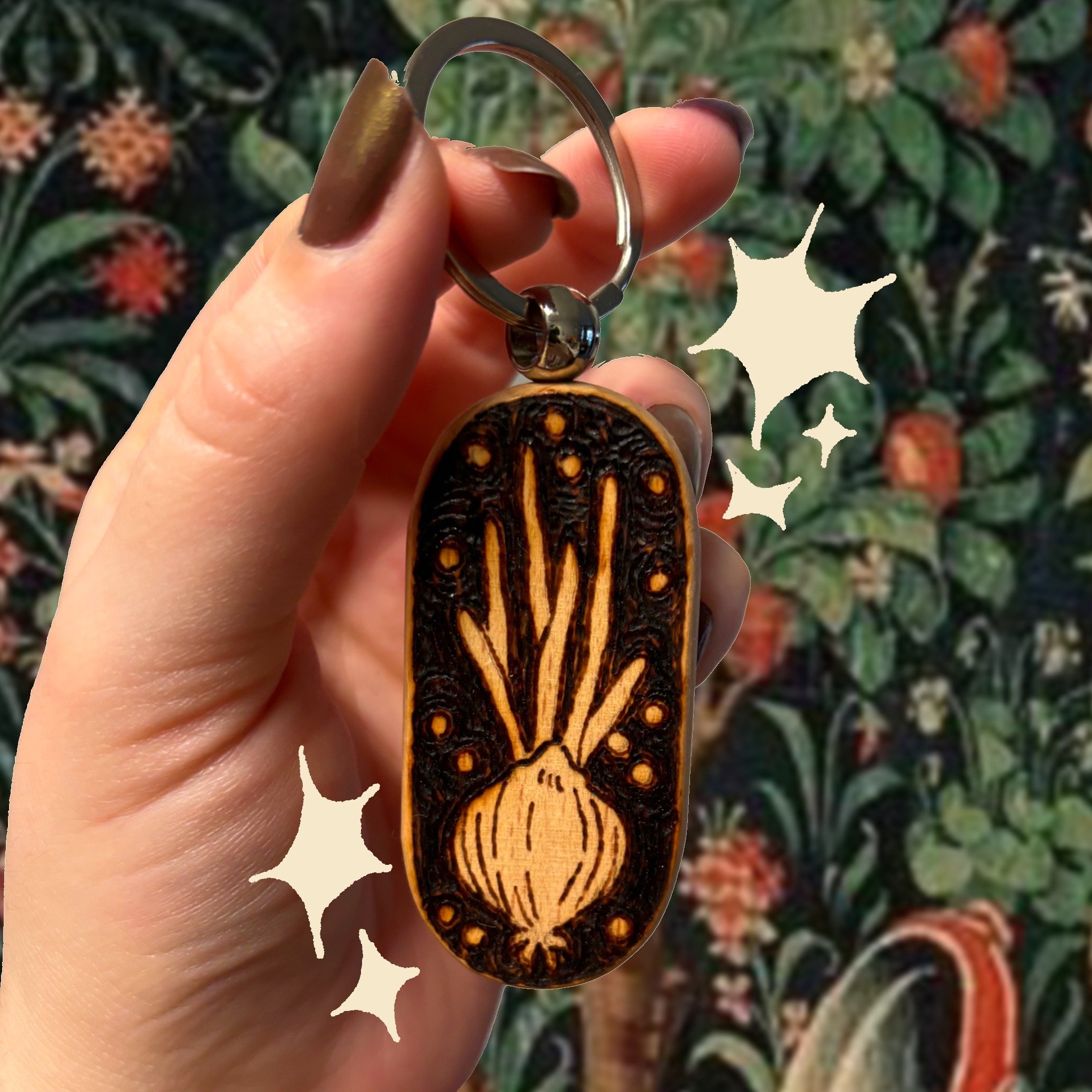 Onion Keychain