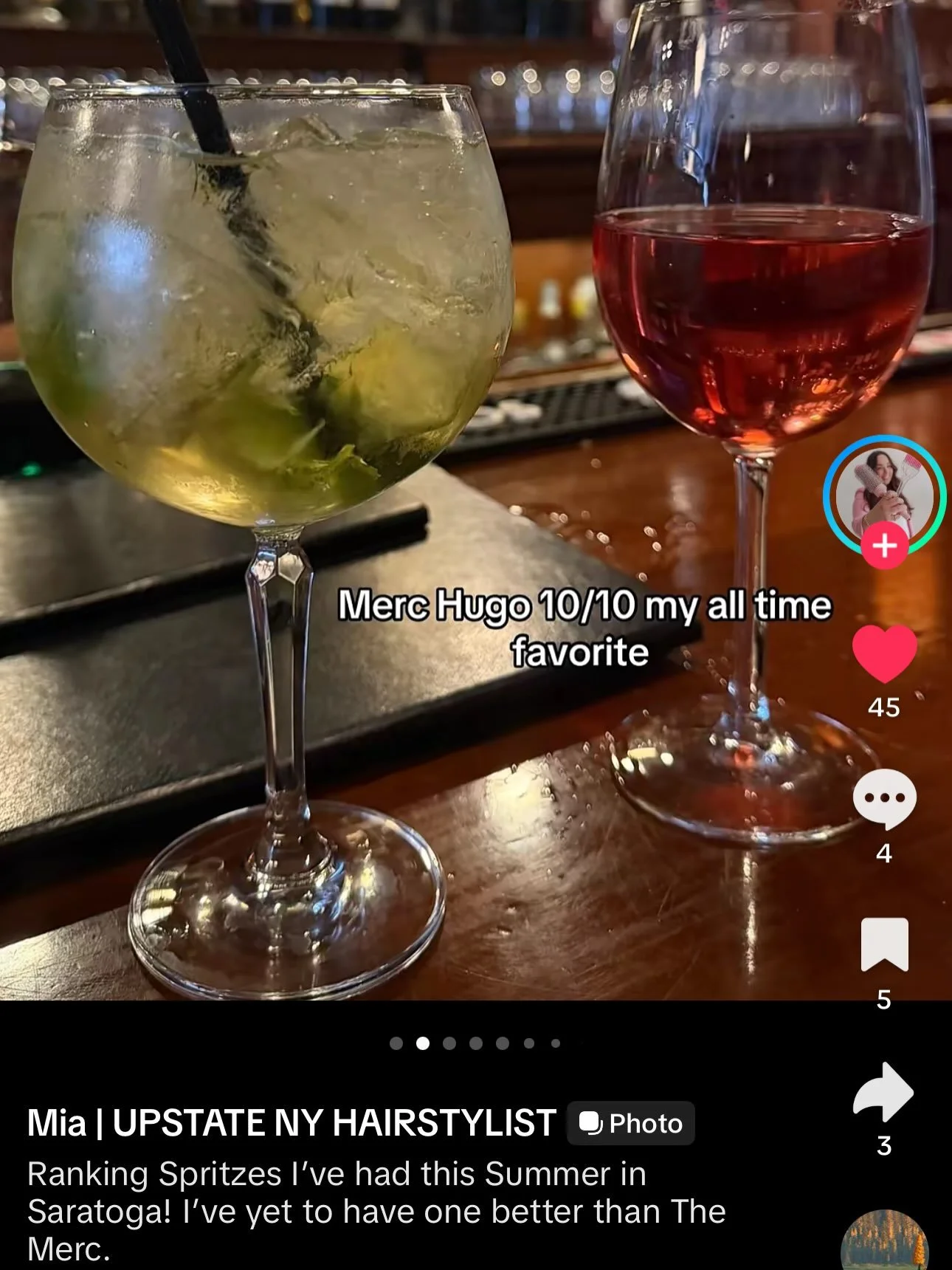 What she said!! Thank you @hairprincessmia 💚
.
.
 #themerc #themercsaratoga #downtownsaratoga #saratogasprings #discoversaratoga