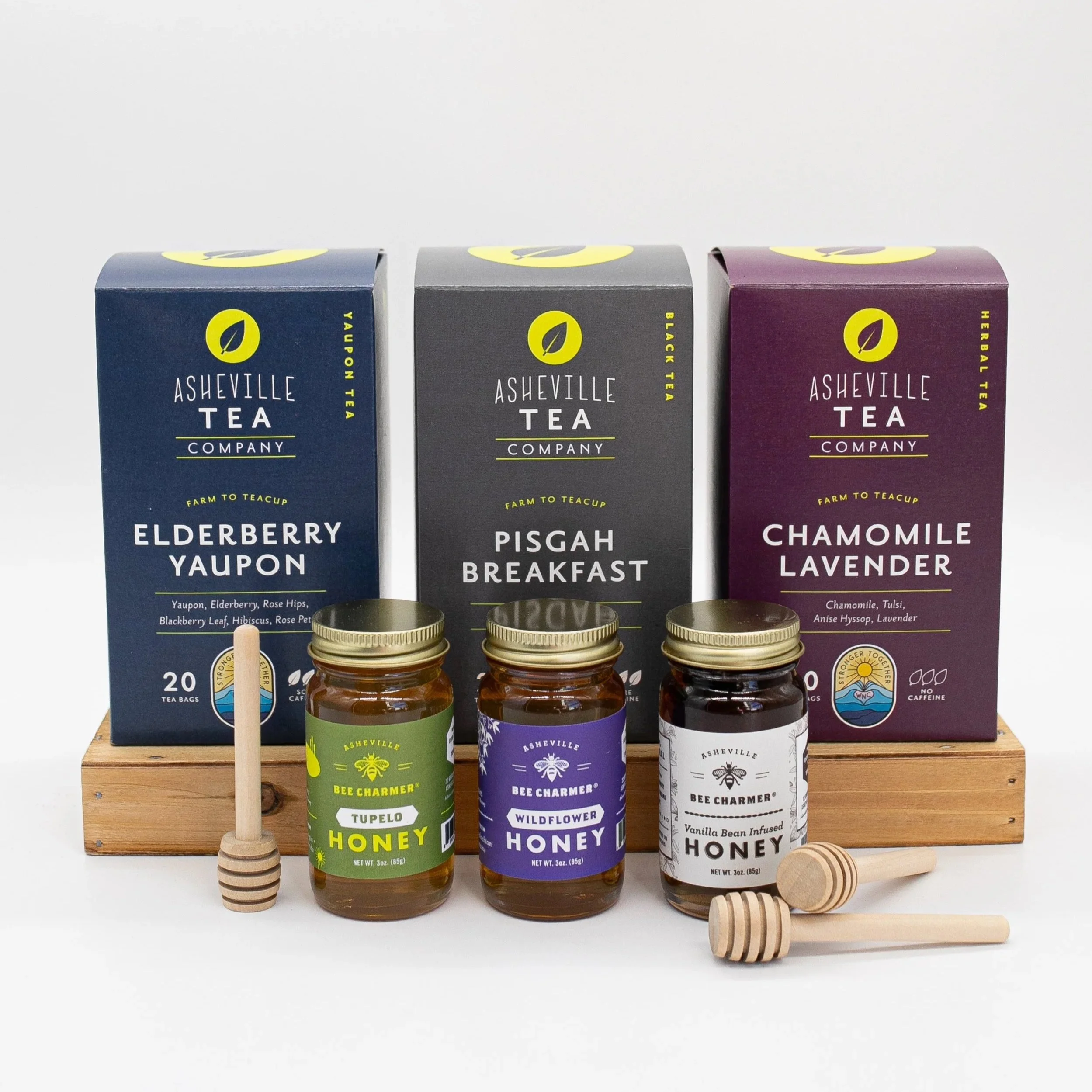 The Asheville Makers Collection "Tea Trio"