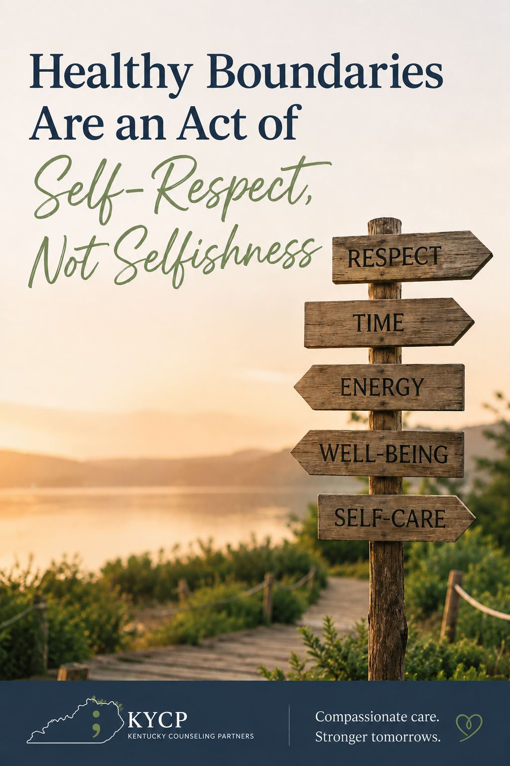 Healthy Boundaries Are an Act of Self-Respect, Not Selfishness