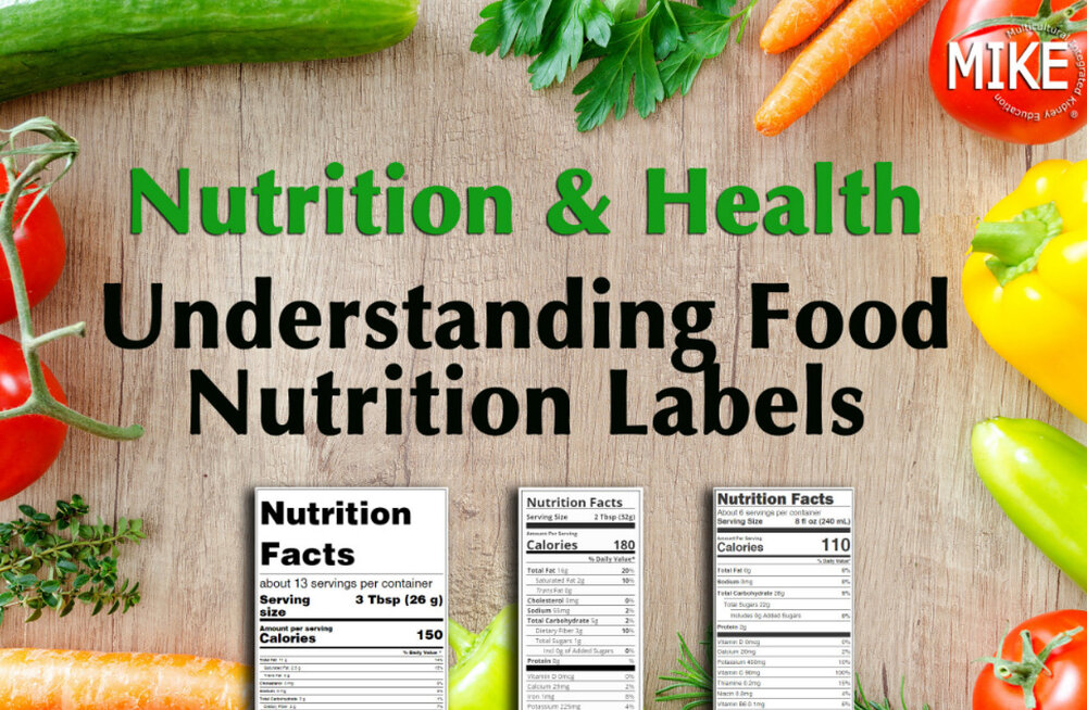 Lesson plans on food labels