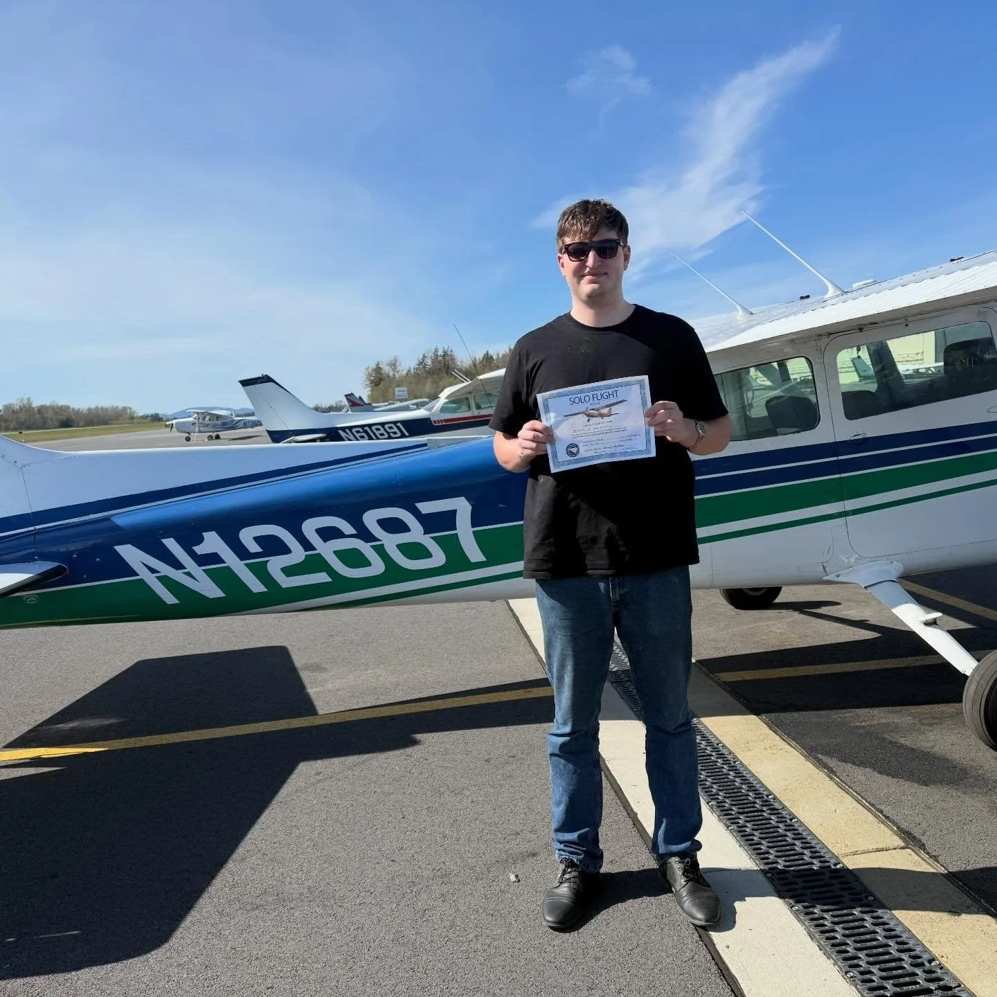 Robert's First Solo, 4/7/2026