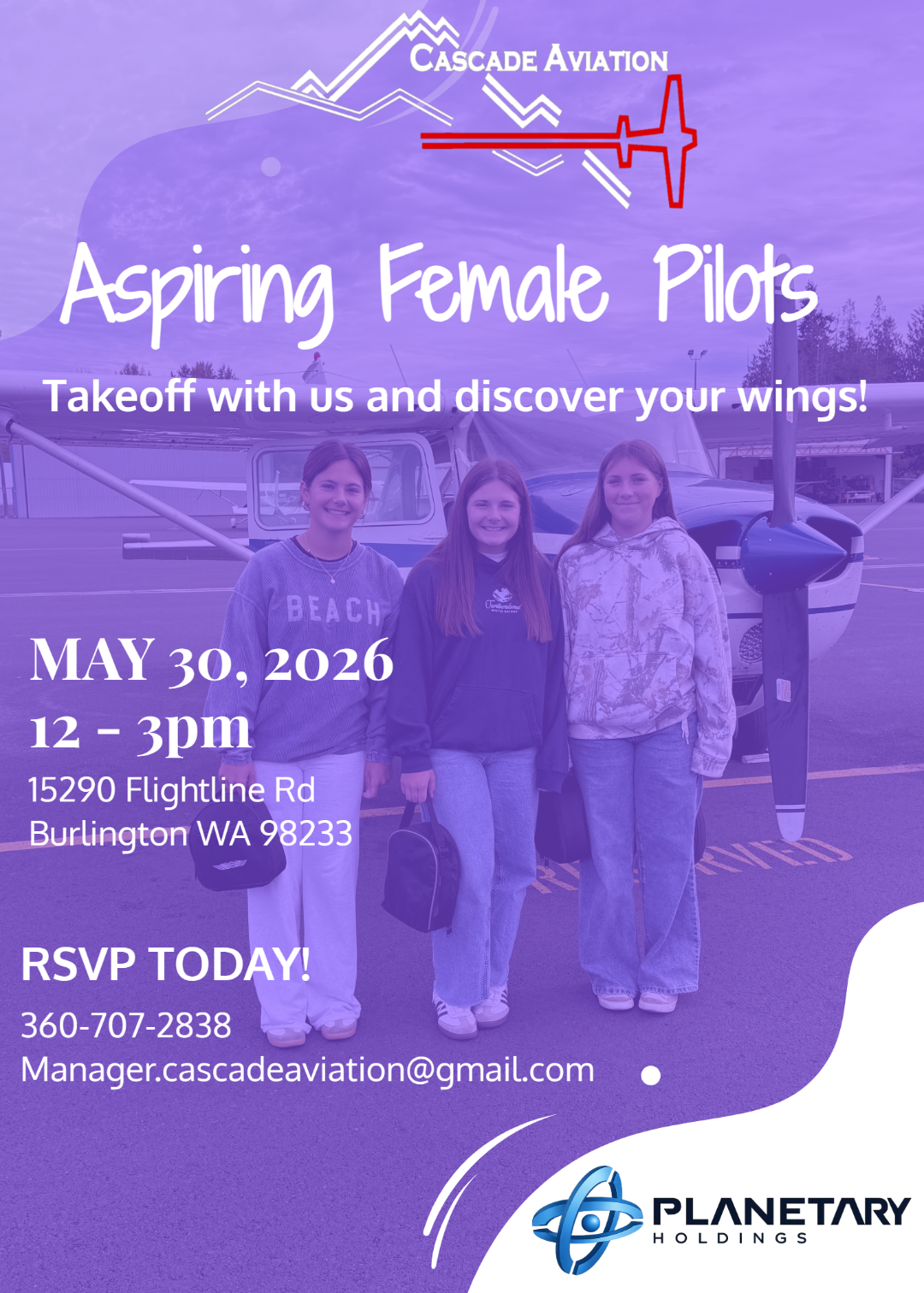 aspiring female pilots