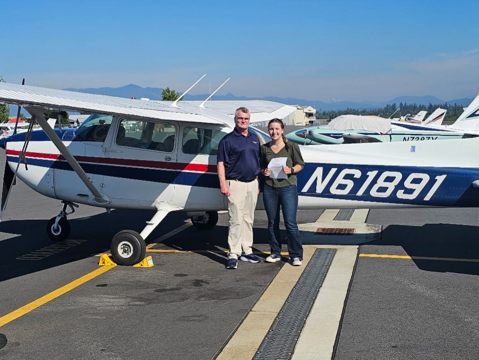 Heidi's Private Pilot checkride, 7/6/2026