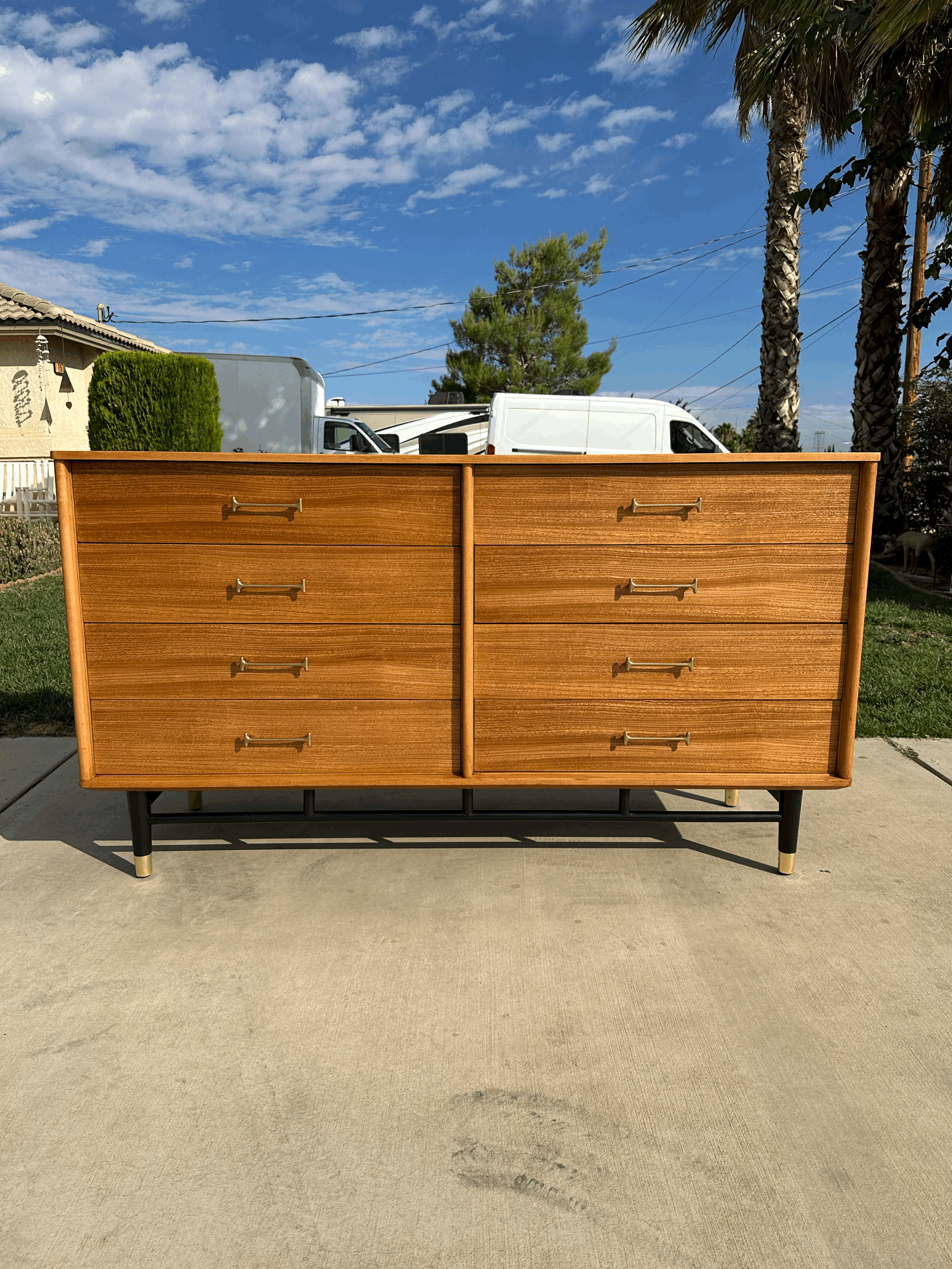 #0923- Milo Baughman Dresser