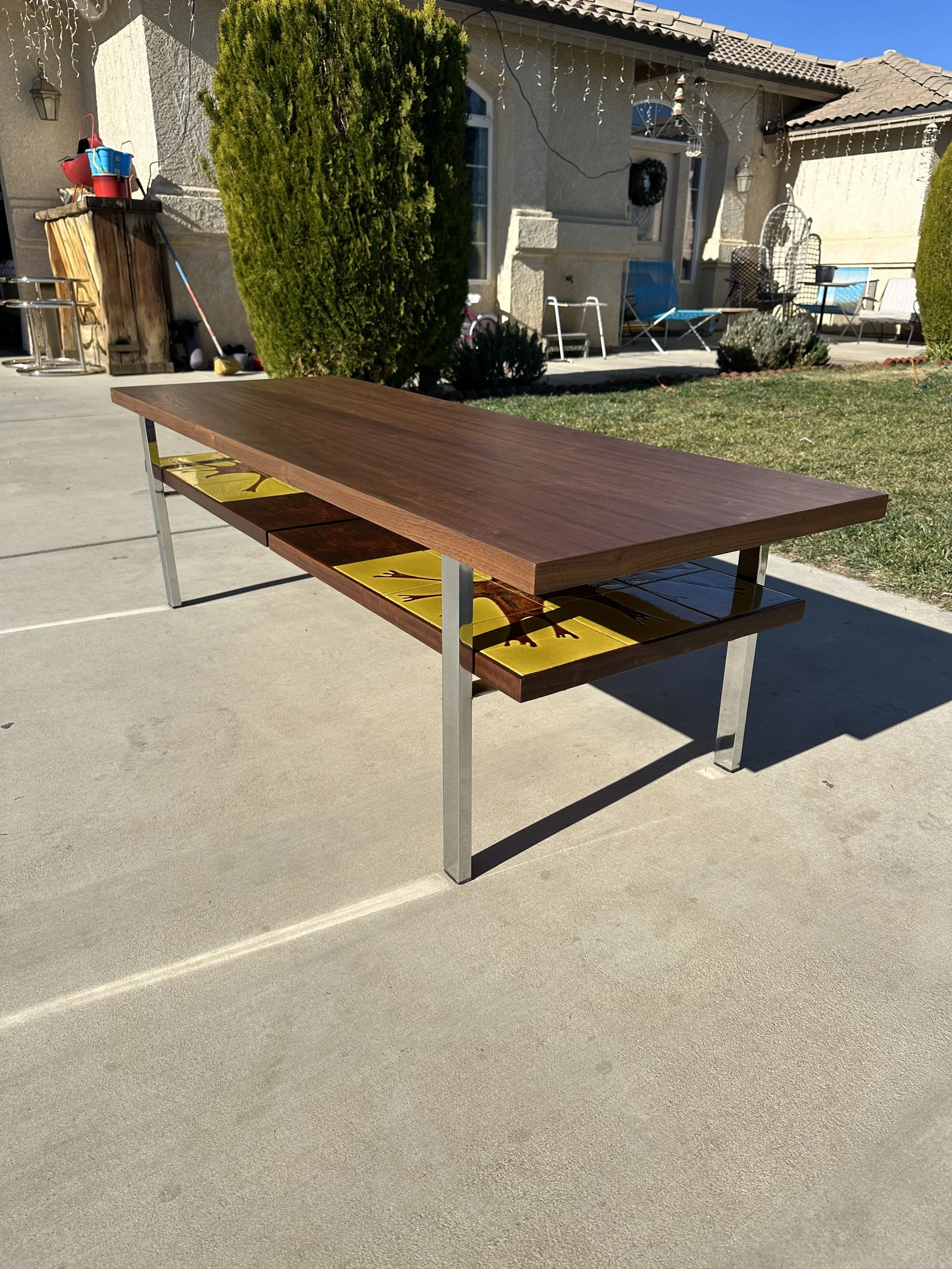 #0442- Rectangle Coffee Table