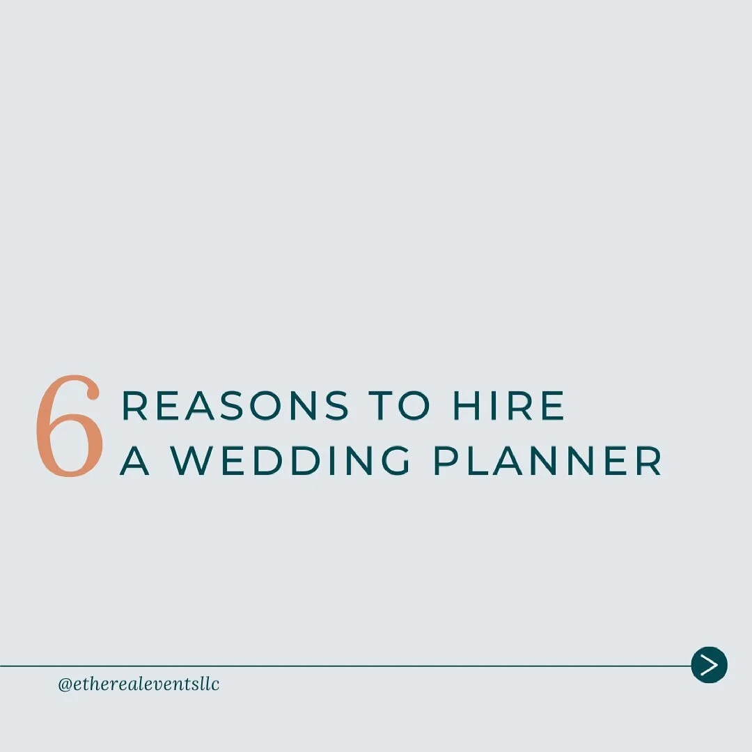 Whether you’re a seasoned party planner or have no idea where to even start… every couple can benefit from having a wedding planner! From sneaky savings to taking on the most stressful of details, swipe through for 6 reasons why you shou