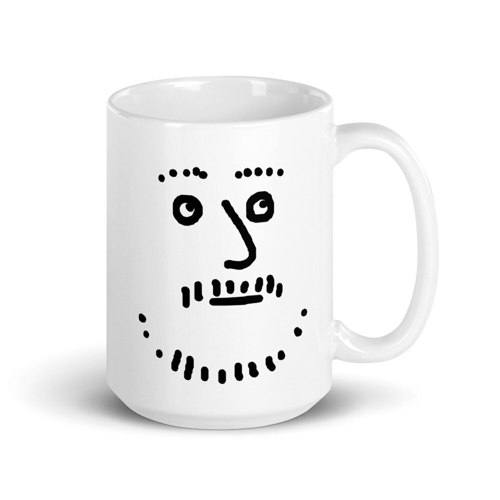 Roblox Man Face Mug | Funny cup | Meme mug | Roblox