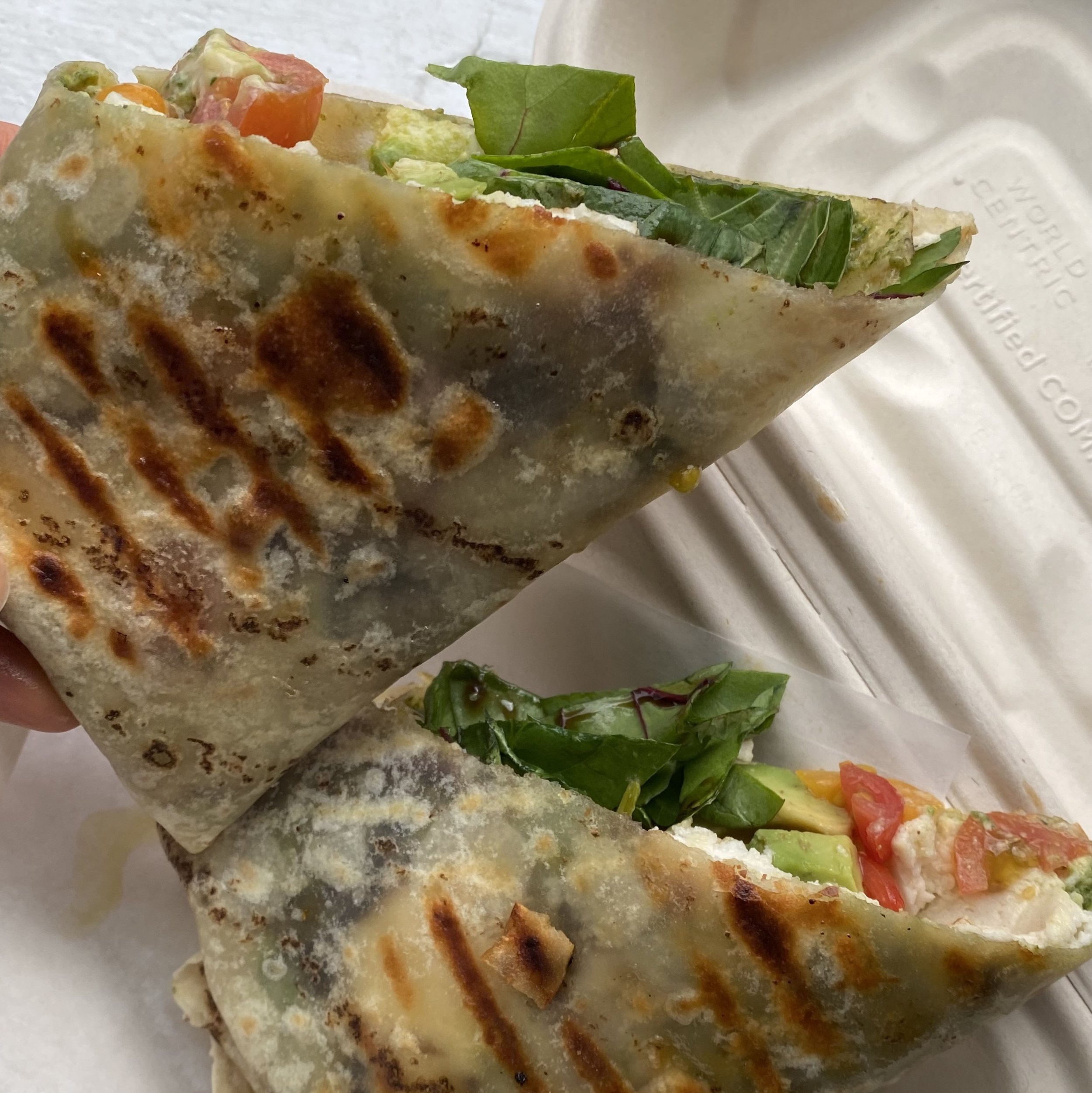 caprese wrap