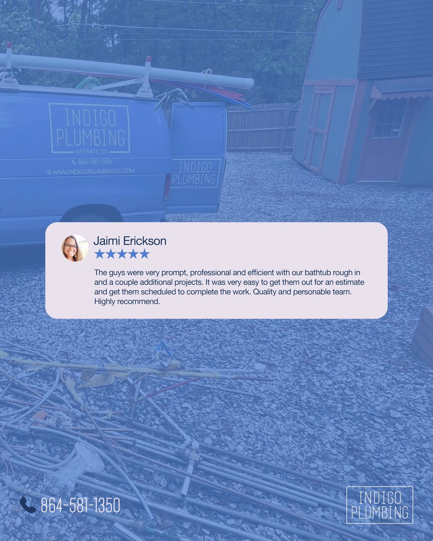 Jaimi knows how we roll! 👊

When it comes to reliable, top-notch plumbing, we&rsquo;ve got you covered every time. Call (864) 581-1350 or DM us if you need plumbing services. 📲