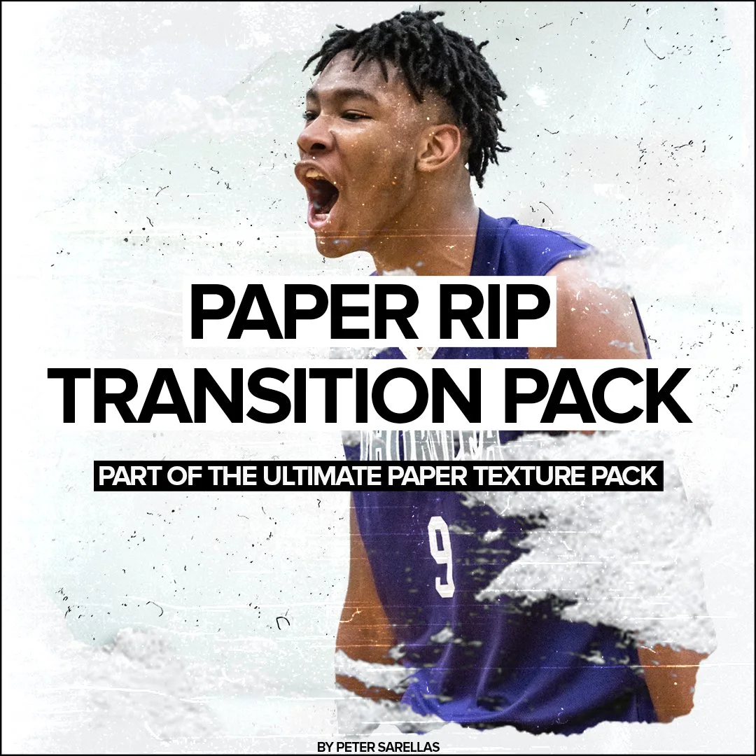 Paper Rip Transition Pack — Peter Sarellas Videography