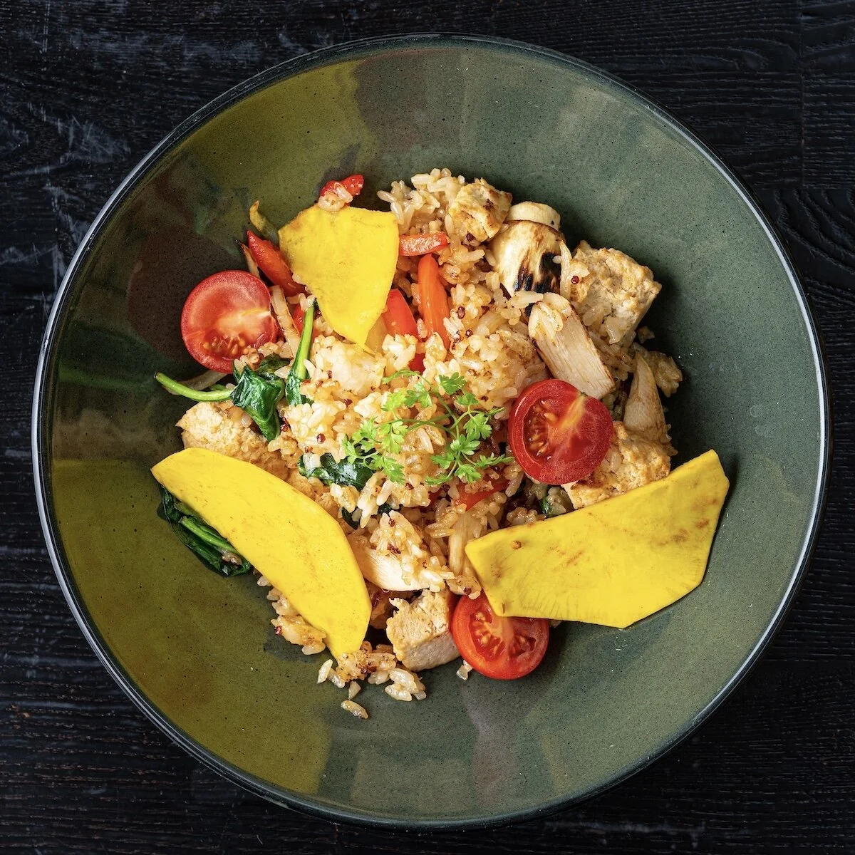 Salteado de Palmito Fresco