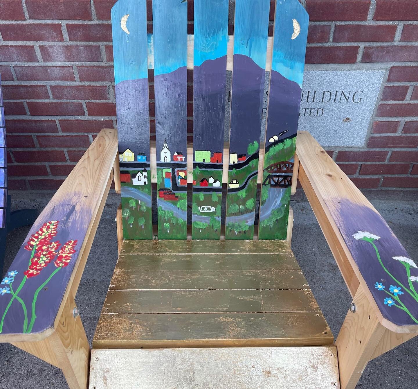 Our annual Chair-Art-Able Auction is just a few weeks away. Come to Rocktoberfest on September 24 to bid on your favorite!

You may have noticed our yearly crop of painted chairs spread around downtown. These chairs are painted by community members a