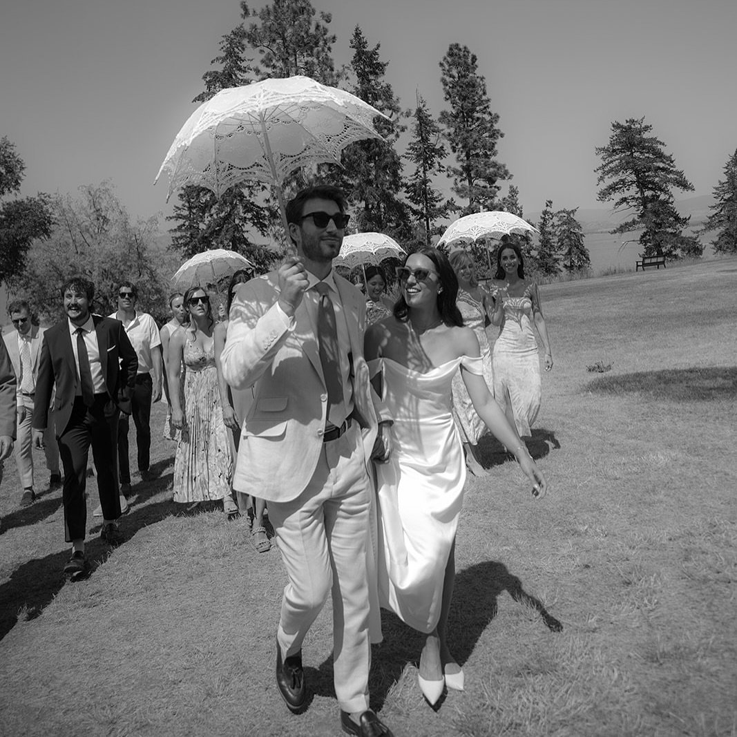 The bride and groom and their friend crew. 

@sewaricampillo 
@vintage.origami.weddings 
@brandymaddisonevents