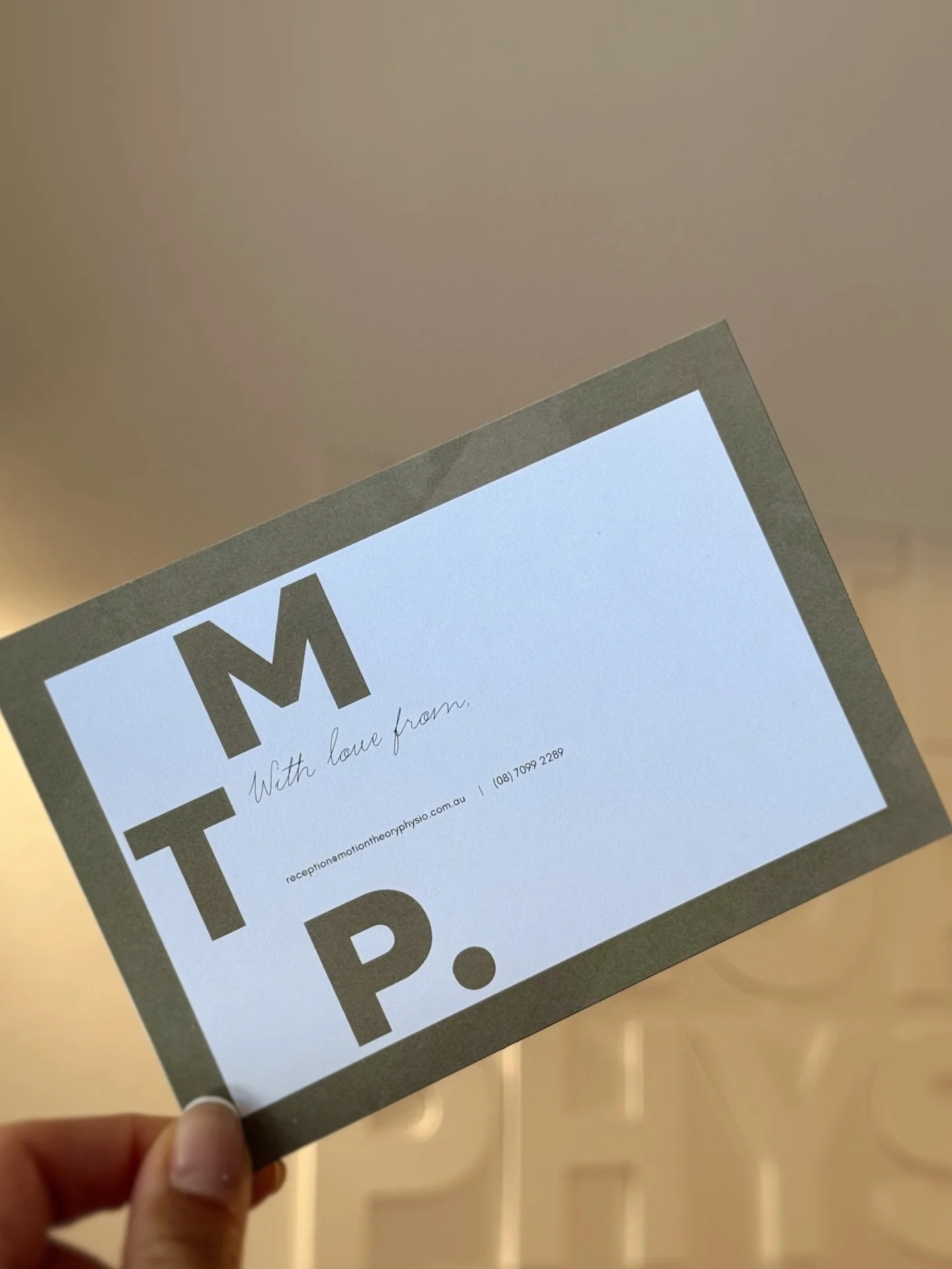 Wellness, wrapped 🌿💆🏼&zwj;♀️✨

Give the gift of feeling better with an MTP gift voucher! 

Gifted at your chosen value and redeemable for Physiotherapy treatment or Clinical Exercise Pilates classes. 

Valid for a year from purchase and available 