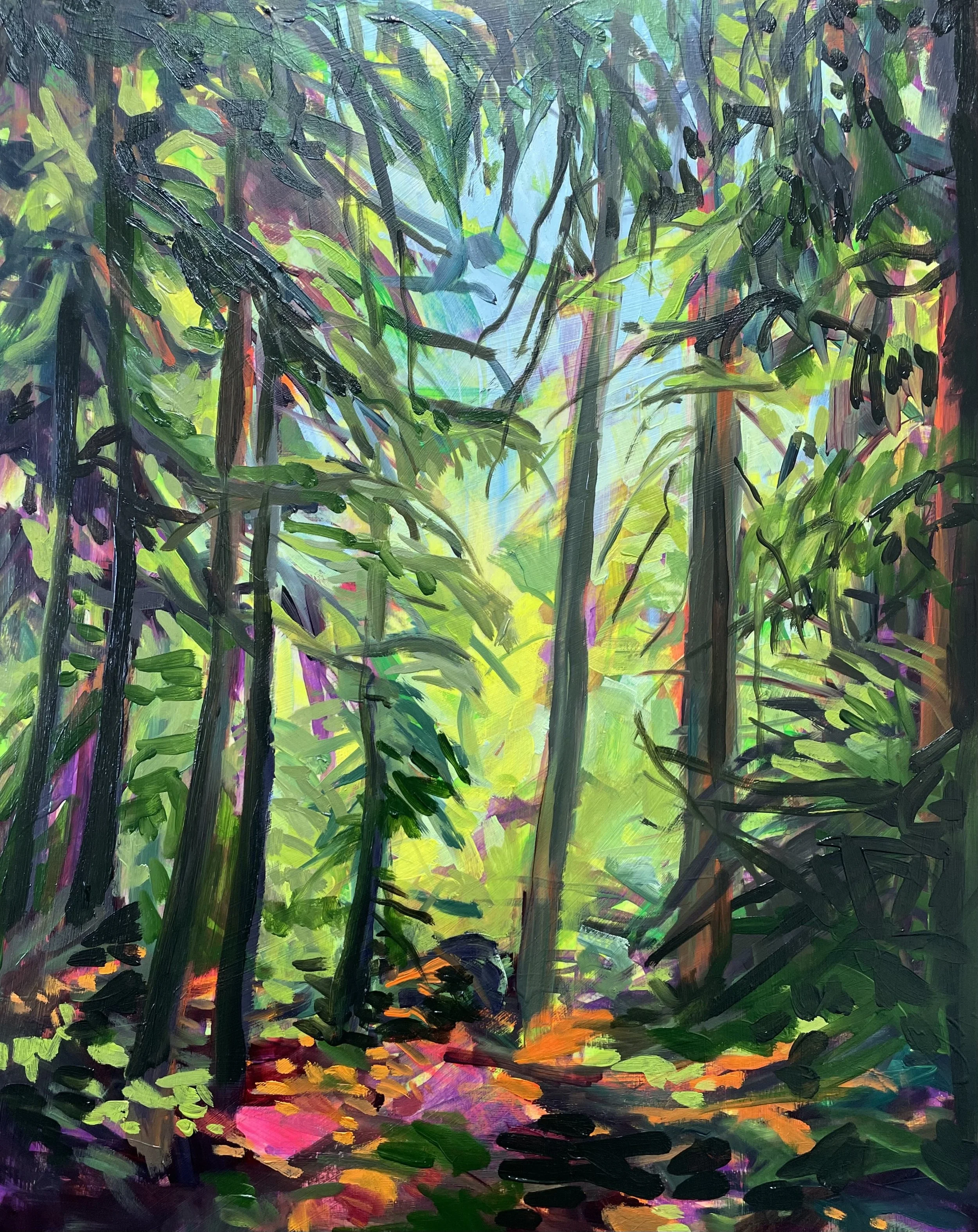 Stay, 16x20, oil [sold]