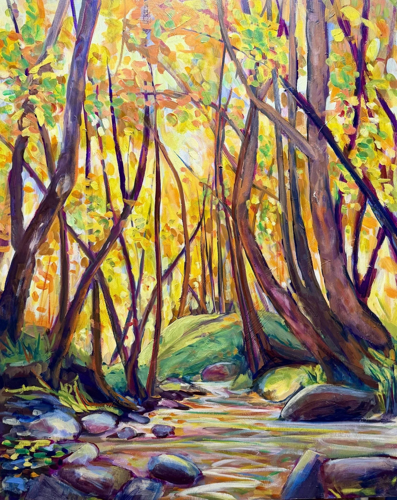 Honey Stream, 20x30 (available)