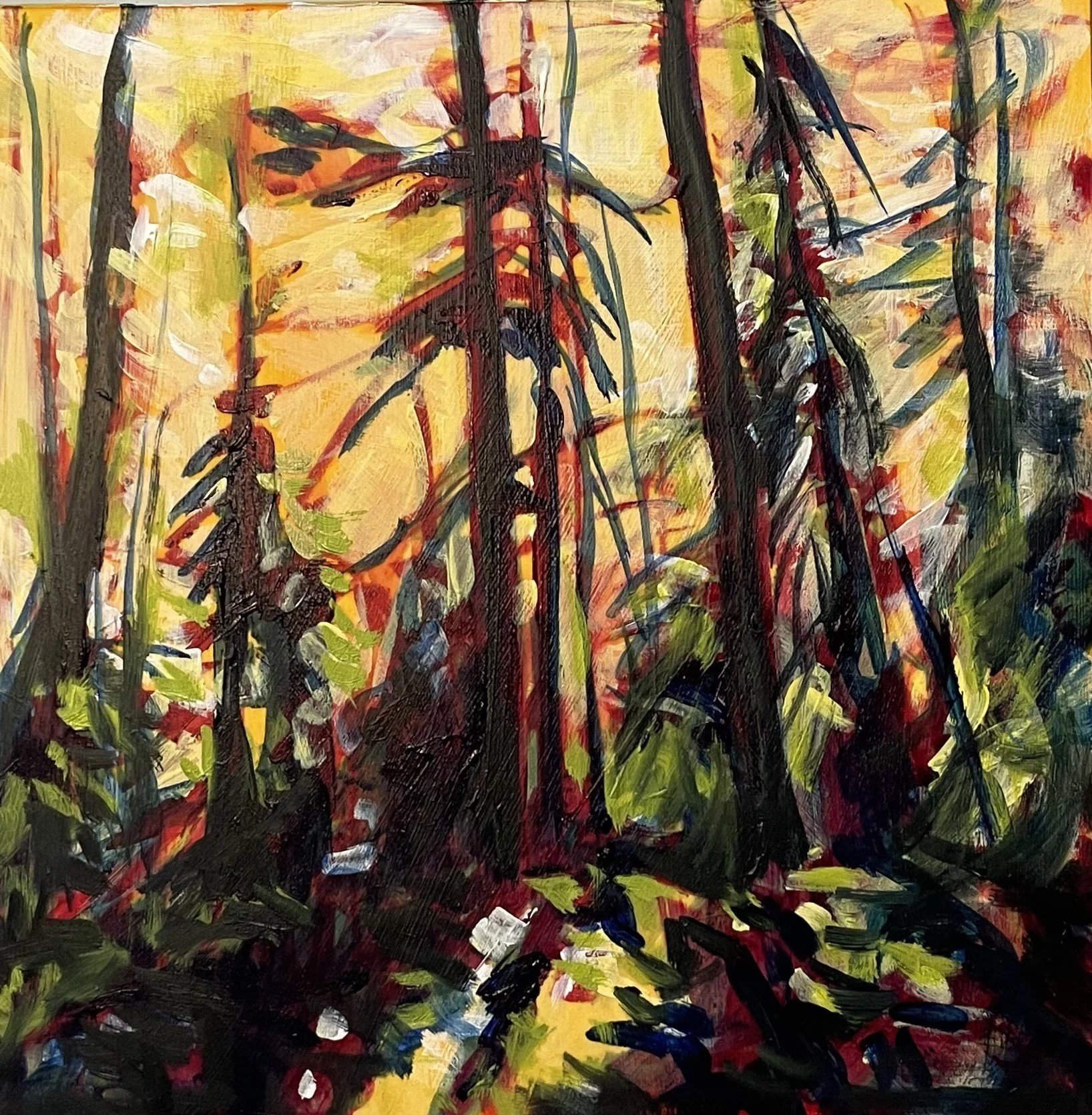 Whisper, 10x10, oil [sold]