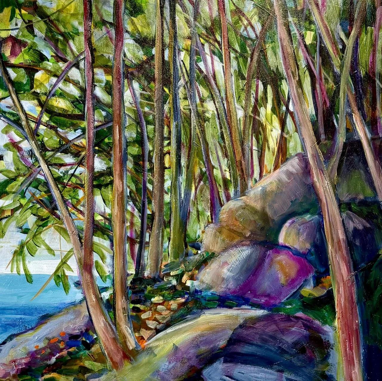 Bank, 18x18 (available)
