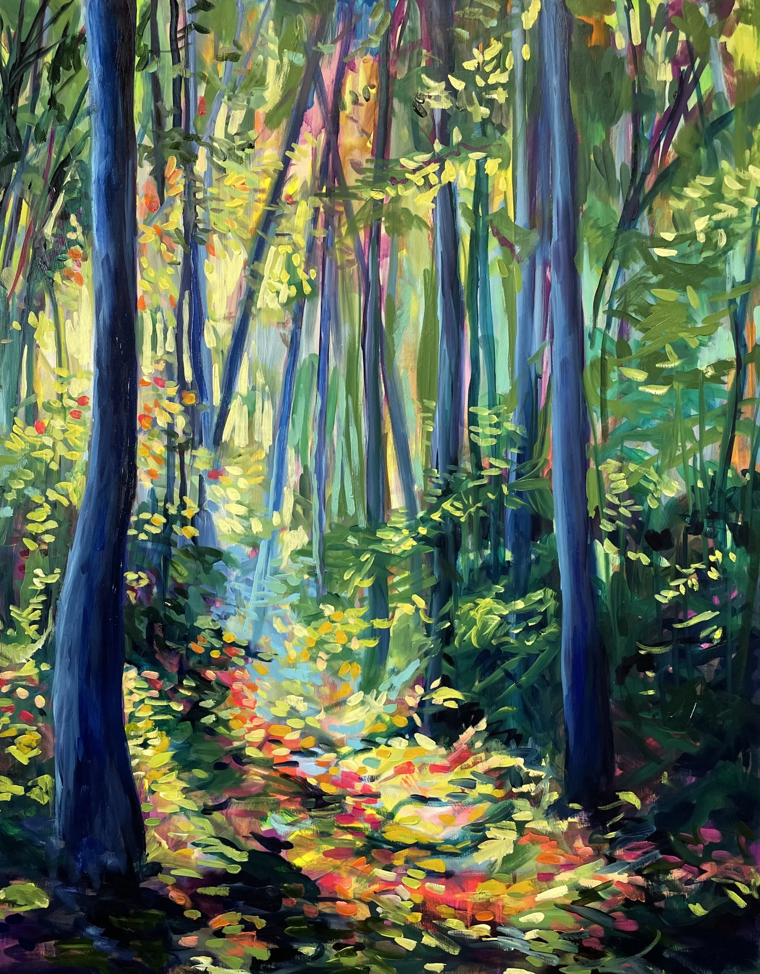 Amble, 24x30, oil [sold]