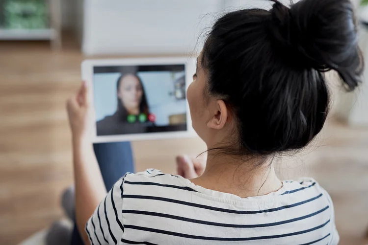 Telehealth session