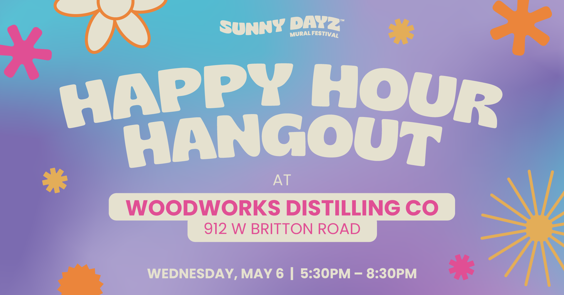 Happy Hour Hangout at Woodworks Distilling Co.
