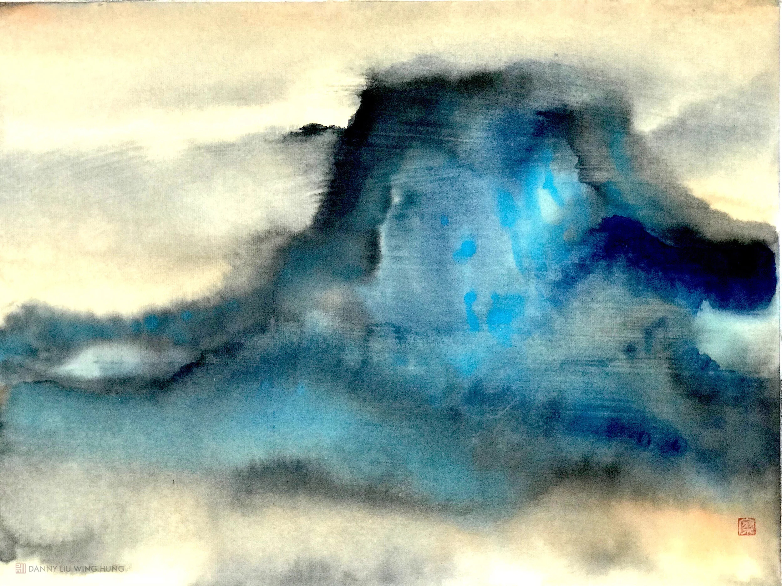  Flow No.6  45cm x 34cm  