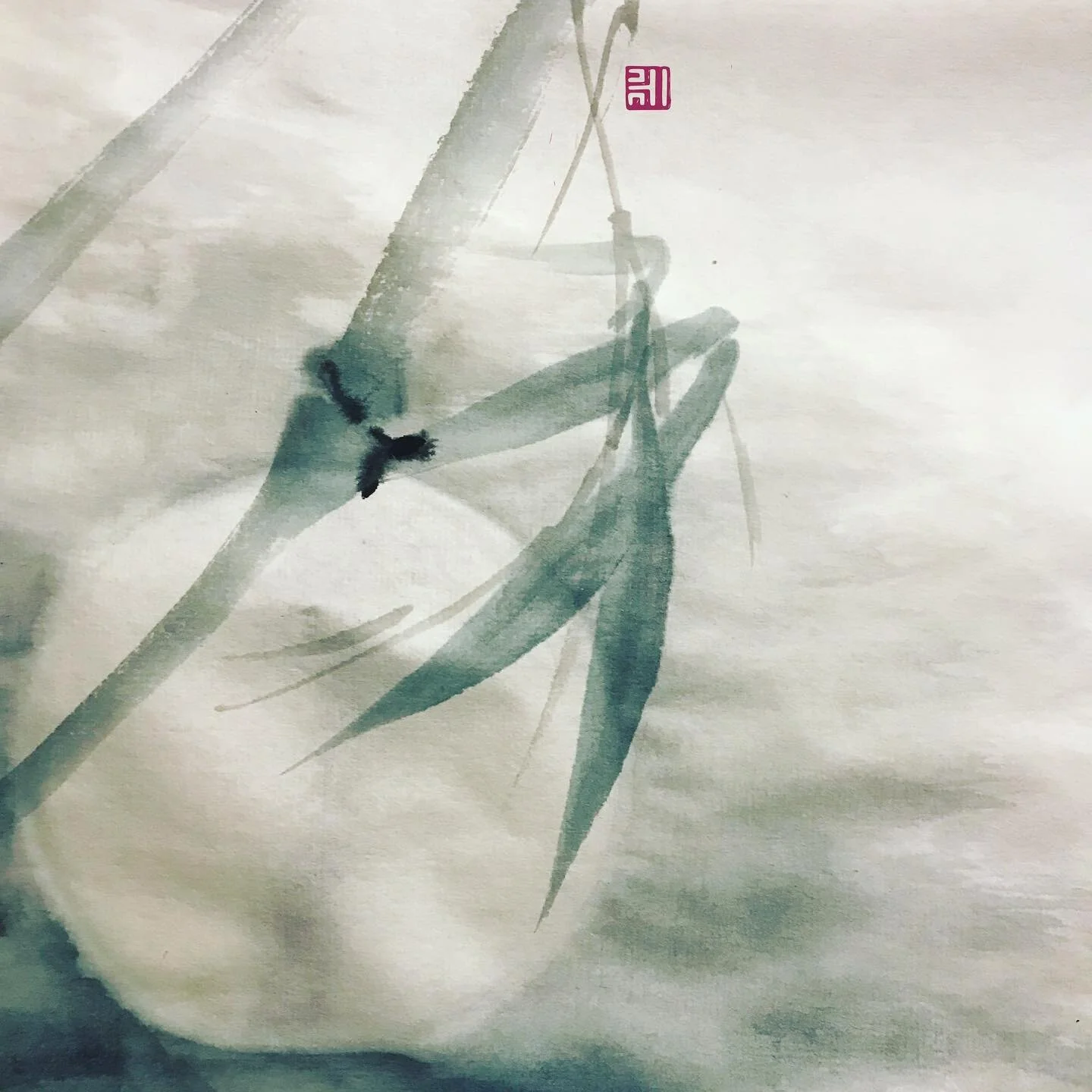 #bamboo #ink #moon #nature #fineart #artwork #chinesepainting #brush #painting #drawing #artist #art #artistsoninstagram #artofinstagram #inspiration #brushstrokes #chinesebrushpainting #sumie #水墨画 #國畫 #竹 #bambou #Bambus #bambu #bambù #대나무 #бамбу