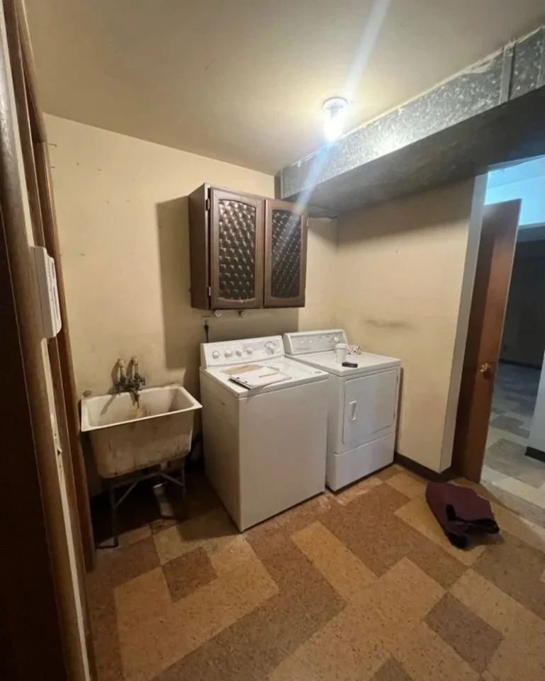 Current laundry room