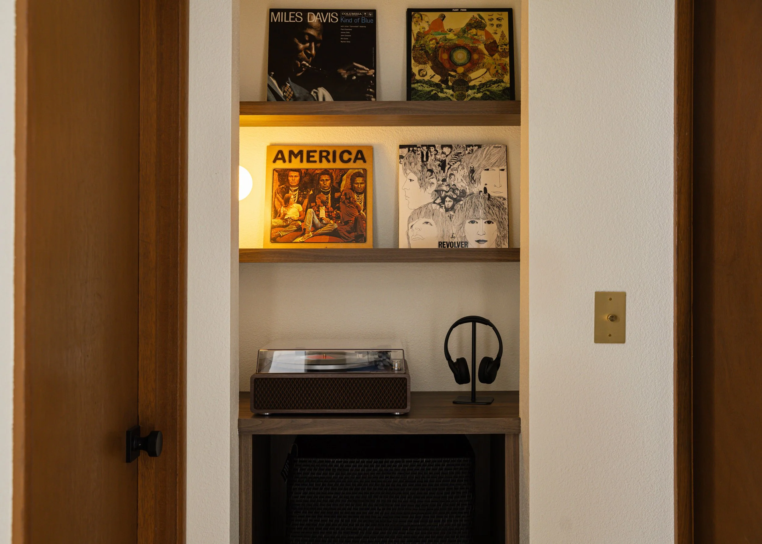 Record Player Nook