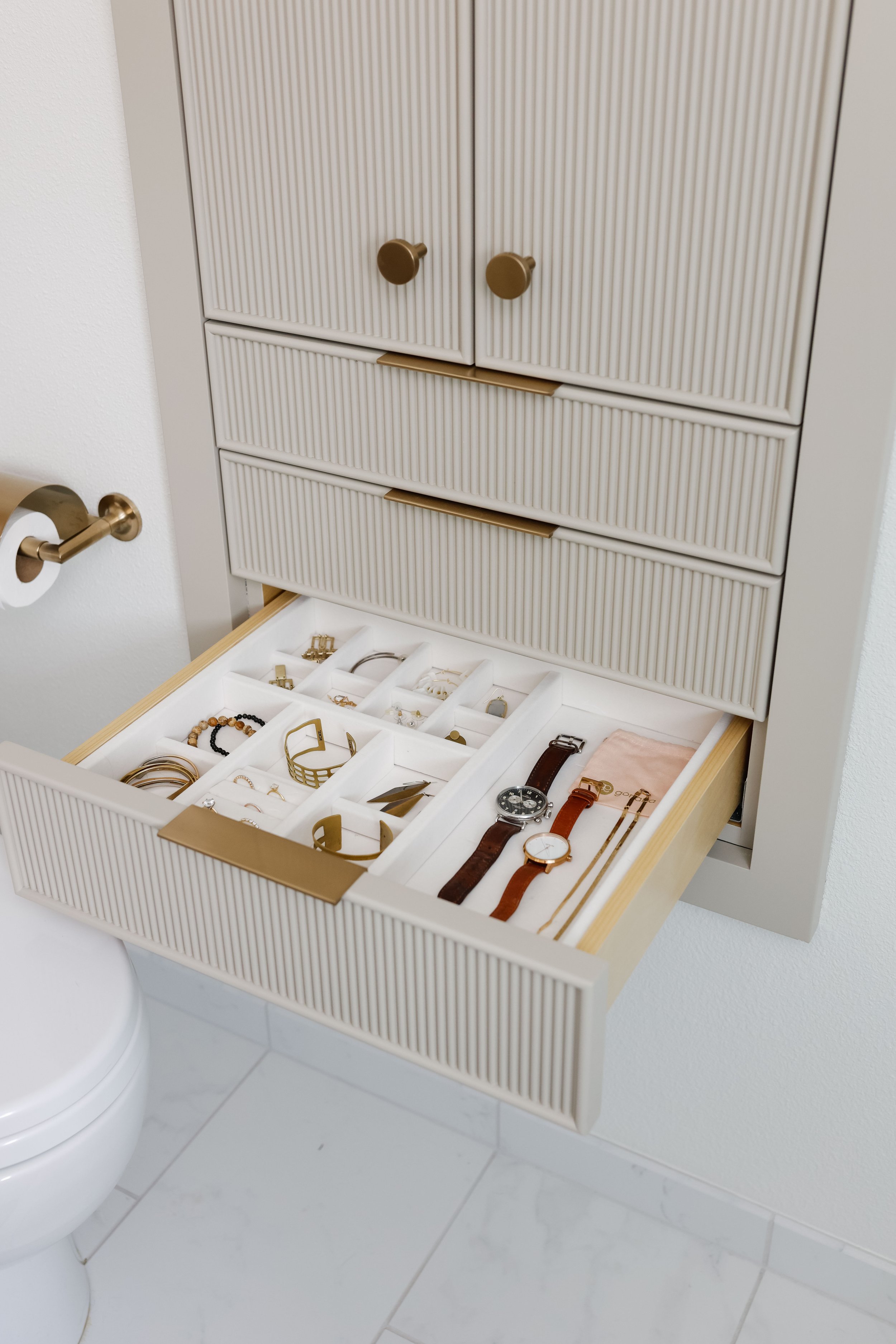 Custom jewelry cabinet